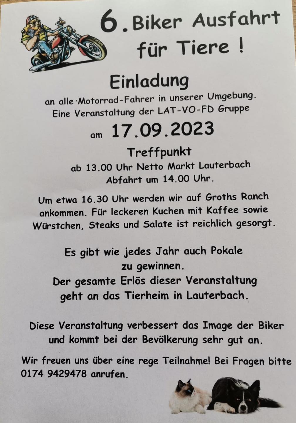 Bikerausfahrt